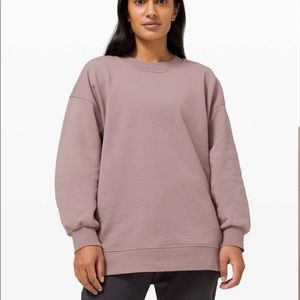 Perfectly oversized crew lululemon